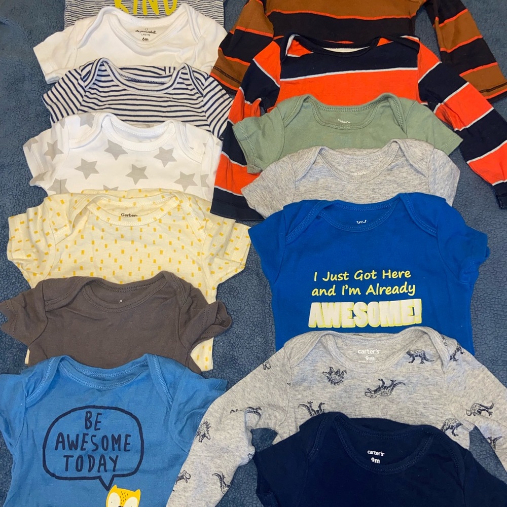Carter's Baby Onesies Assorted Colors